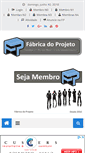 Mobile Screenshot of fabricadoprojeto.com.br